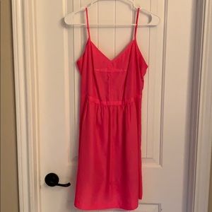 Hot pink summer dress